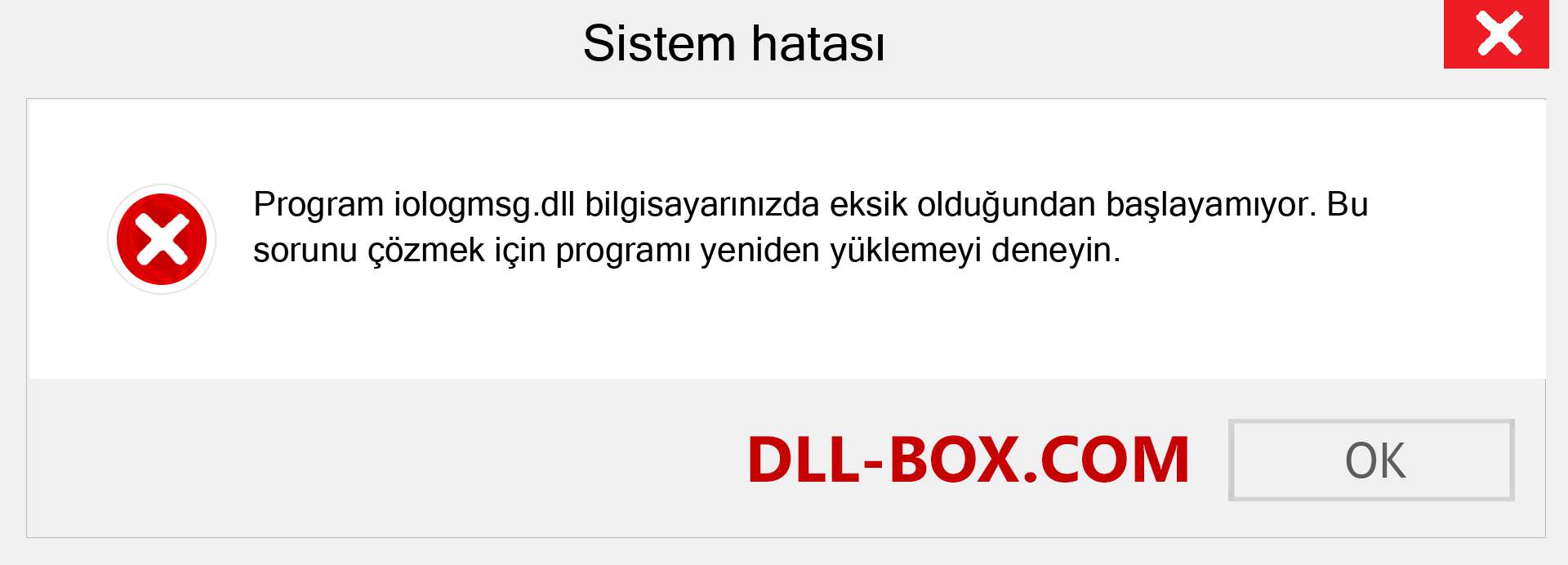 iologmsg.dll dosyası eksik mi? Windows 7, 8, 10 için İndirin - Windows'ta iologmsg dll Eksik Hatasını Düzeltin, fotoğraflar, resimler